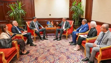 وزير البترول يلتقي وزير الشؤون البحرية اليوناني