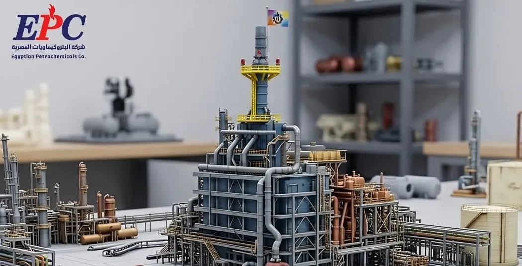 البتروكيماويات المصرية تبدأ تنفيذ مشروع النمذجة ثلاثية الأبعاد لتعزيز التحول الرقمي