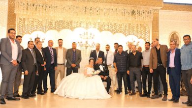 حفل زفاف الزميل إيهاب مكين - مدير منطقة الإسماعيلية