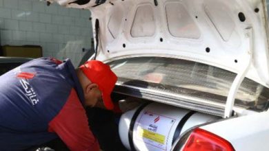 اختبار اسطوانة الغاز الطبيعي