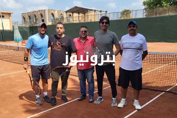 فريق التنس الأرضي بشركة الإسكندرية للبترول