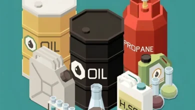 المواد البتروكيماوية المستخرجة من النفط