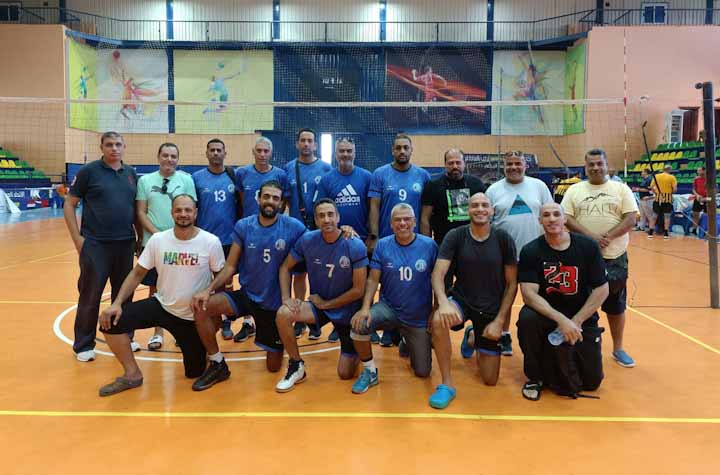 فريق الكرة الطائرة بشركة الإسكندرية للبترول 35 عام