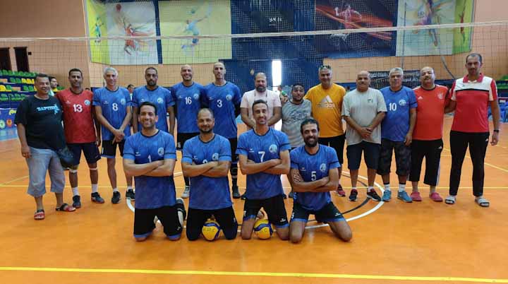 فريق الكرة الطائرة بشركة الإسكندرية للبترول 35 عام