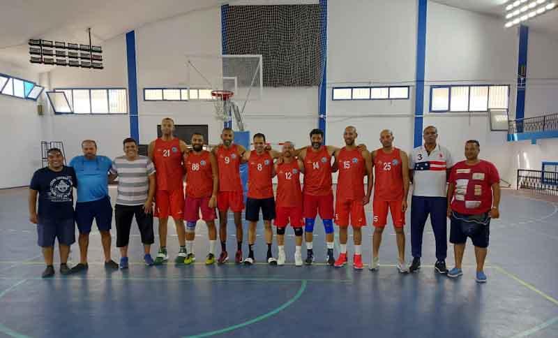 فريق الإسكندرية للبترول لكرة السلة 35 عام 