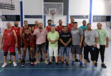 فريق كرة السلة بشركة الإسكندرية للبترول 35 عام