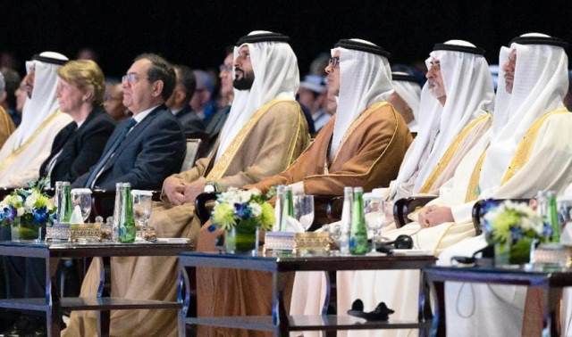 وزير البترول والثروة المعدنية اليوم في افتتاح مؤتمر ومعرض أبوظبي الدولي للبترول( أديبك ٢٠٢٣ )