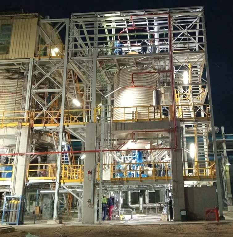 بترومنت تنجح في تشغيل مفاعل البلمرة للبتروكيماويات المصرية