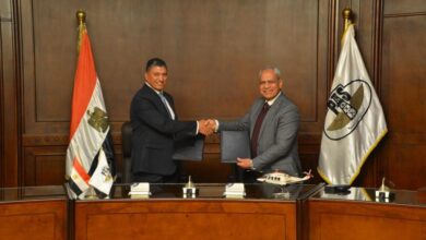 توقيع عقد تدريب بين " PAS " والأكاديمية المصرية لعلوم الطيران