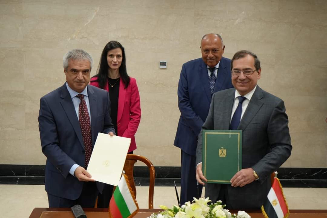 توقيع مذكرة تفاهم بين وزارة البترول المصرية ووزارة الطاقة البلغارية