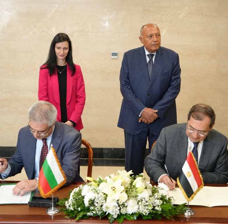 توقيع مذكرة تفاهم بين وزارة البترول المصرية ووزارة الطاقة البلغارية