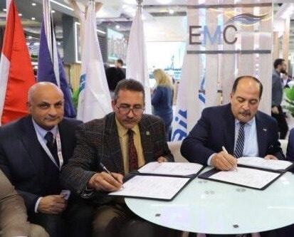 توقيع اتفاقية بين "صان مصر " و " الحمرا أويل " 