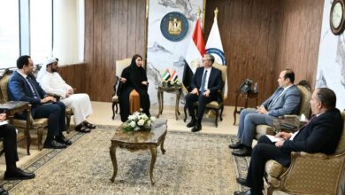 " وزير البترول " يستقبل سفيرة الإمارات بالقاهرة