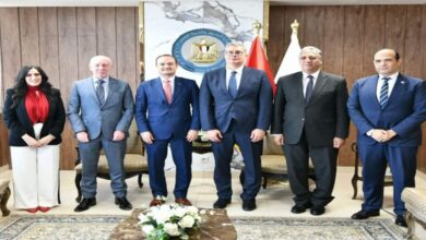 وزير البترول يلتقي وفد شركة أباتشي في مصر