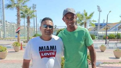 " مصطفى فتح الله " لاعب الإسكندرية للبترول