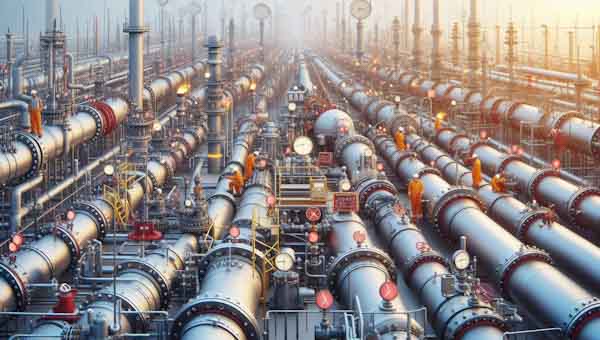 شبكات الغاز الطبيعي