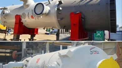 بتروجيت تُنهي تصنيع فاصل فلتر بوزن 100 طن