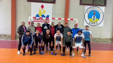 فريق الكرة الخماسية بشركة بترومنت