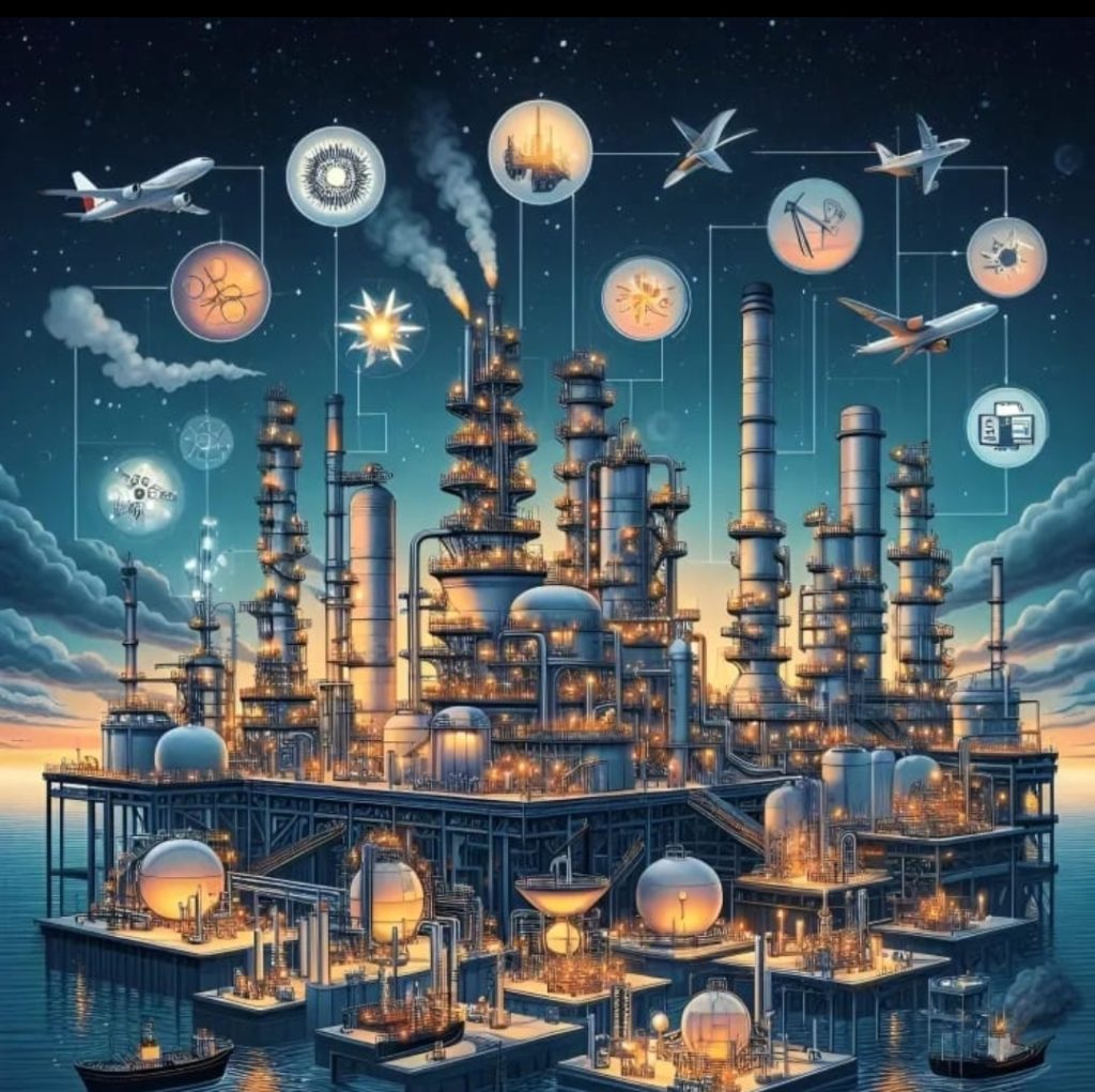 أنواع منتجات تكرير البترول 