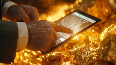 تقنية الكشف عن الذهب