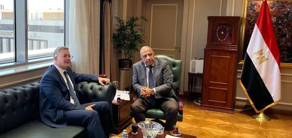 جانب من لقاء وزيرا البترول والكهرباء 