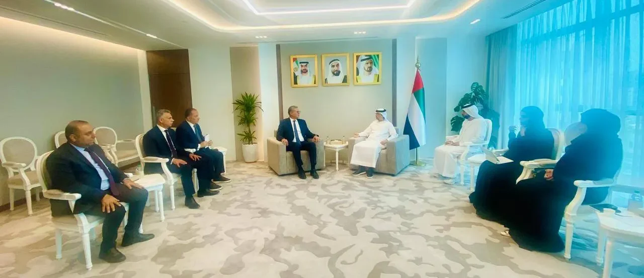 وزير البترول يلتقي وزير الطاقة والبنيه التحية الإماراتي لتعزيز التعاون المشترك