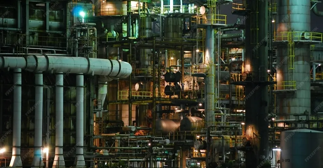 المعالجة الأولية بعد استكشاف الغاز واستخراجه