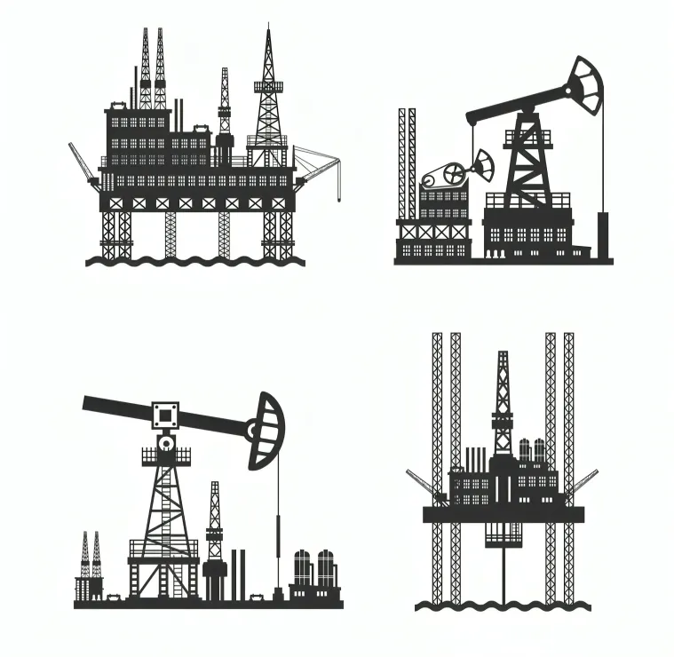 أنواع الحفر لاستكشاف الغاز