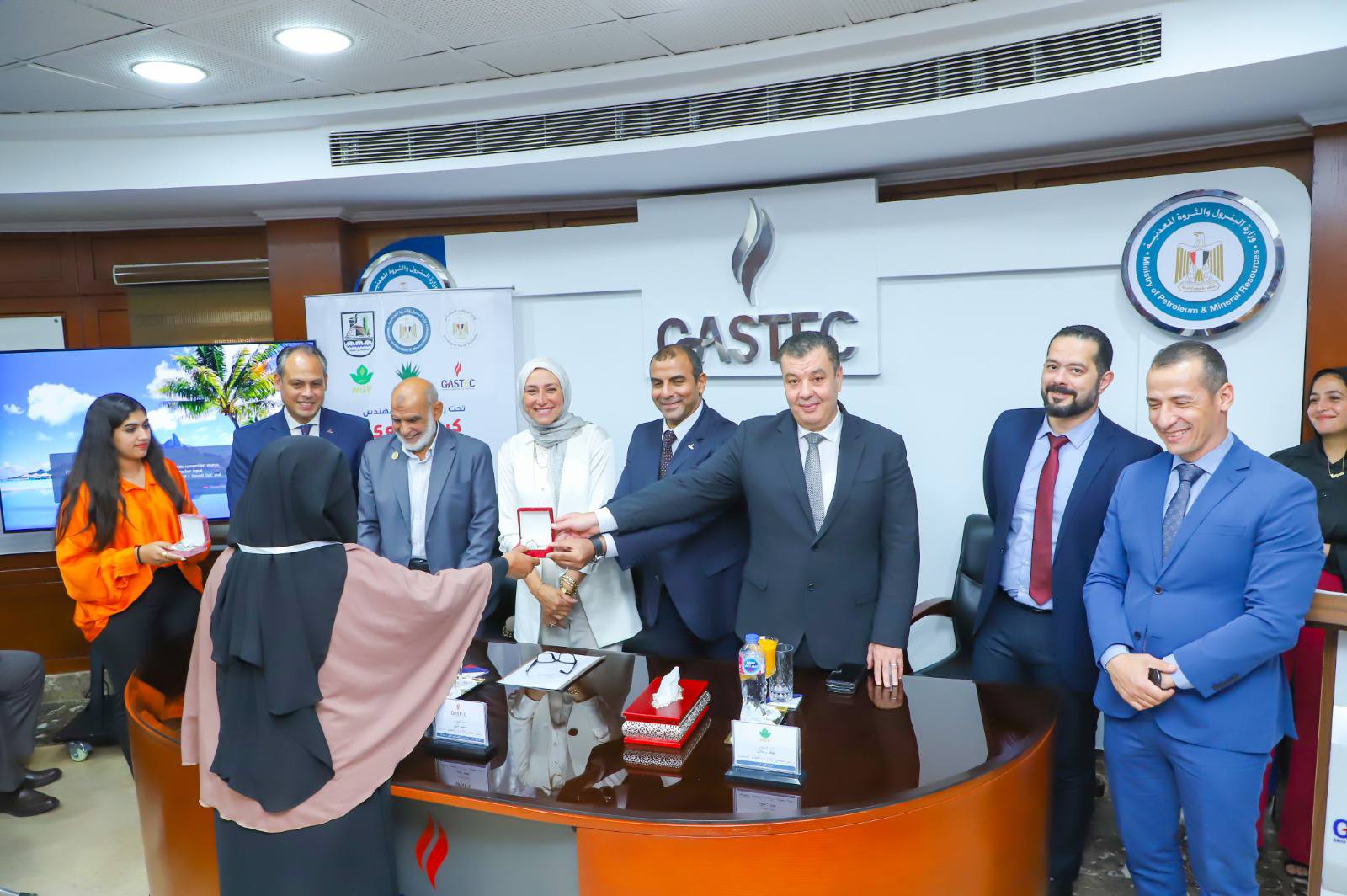 غازتك وكارجاس تفتتحان مشروع تنمية قرية الصعايدة ببني سويف