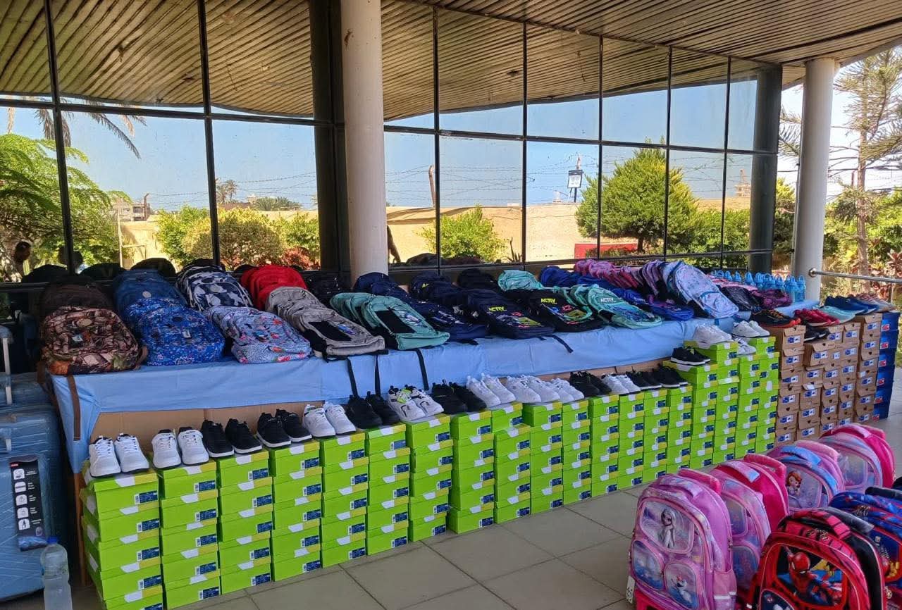 خدمات البترول البحرية تفتتح معرضها الثاني للمستلزمات المدرسية بالإسكندرية