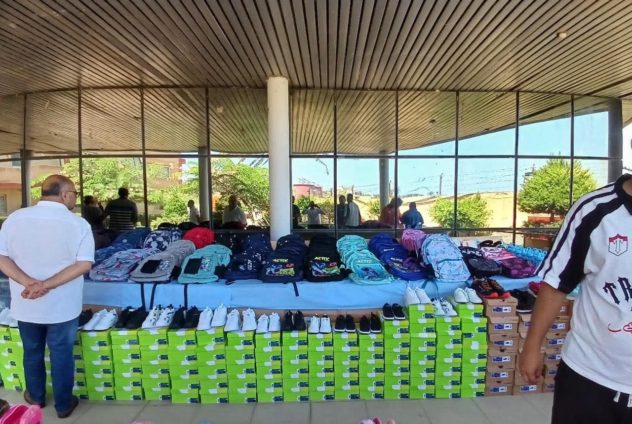 خدمات البترول البحرية تفتتح معرضها الثاني للمستلزمات المدرسية بالإسكندرية