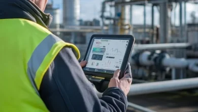 اختيار مواقع استكشاف الغاز