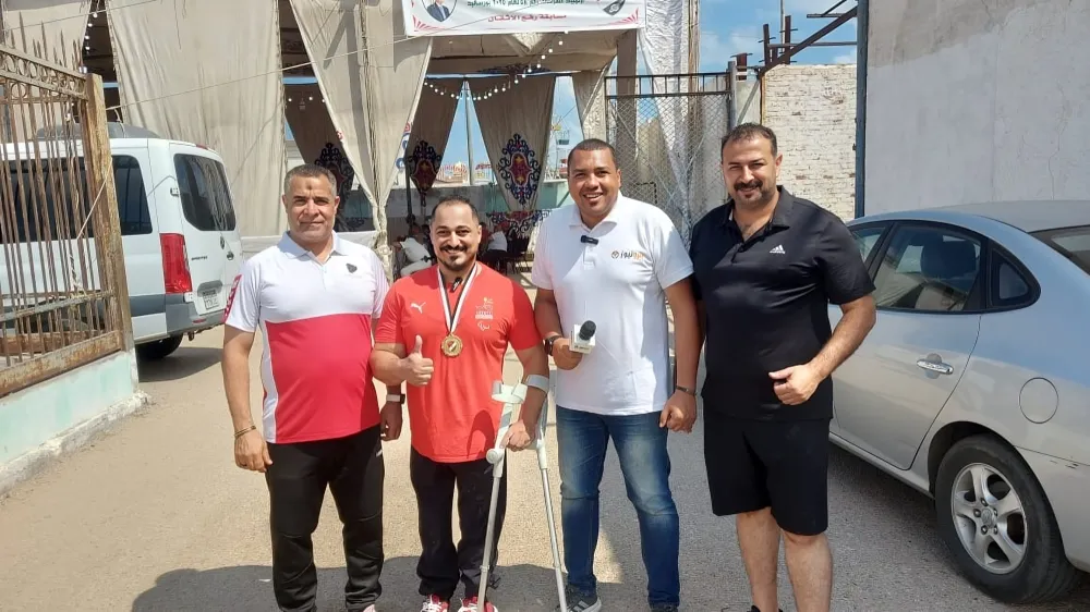 محمود صبري يحصد ذهبية رفع الأثقال ويتوج بتروتريد بالمركز الأول