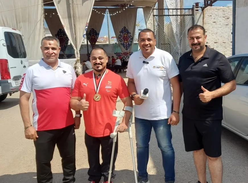 محمود صبري يحصد ذهبية رفع الأثقال ويتوج بتروتريد بالمركز الأول