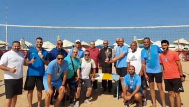 بتروتريد للكرة الطائرة الشاطئية يحصد فضية أولمبياد الشركات 58