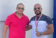 "وسام عبد الرحمن" لاعب العامرية للبترول يحصد فضية كمال الأجسام بأولمبياد الشركات