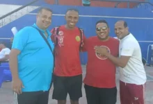أحمد مصطفى ومصطفى فتح الله لاعبا الإسكندرية للبترول