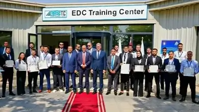وزيرا البترول والعمل يُكرّمان أوائل خريجي دورات الحفر والخدمات البترولية