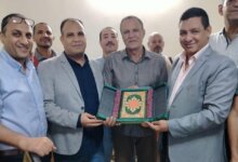 تكريم الزميل ” عبدالعواض عبدالجابر ” لبلوغه قمة العطاء الوظيفي