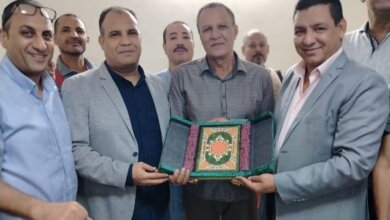 تكريم الزميل ” عبدالعواض عبدالجابر ” لبلوغه قمة العطاء الوظيفي