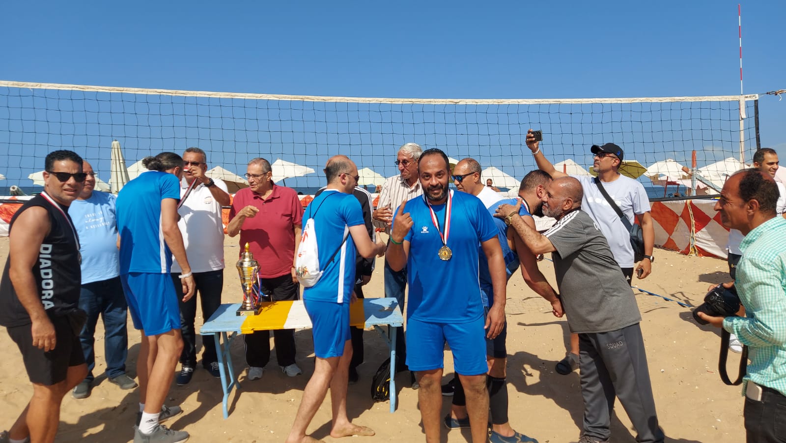 خالدة للبترول تتوج بذهبية الكرة الطائرة الشاطئية في أولمبياد الشركات الـ58