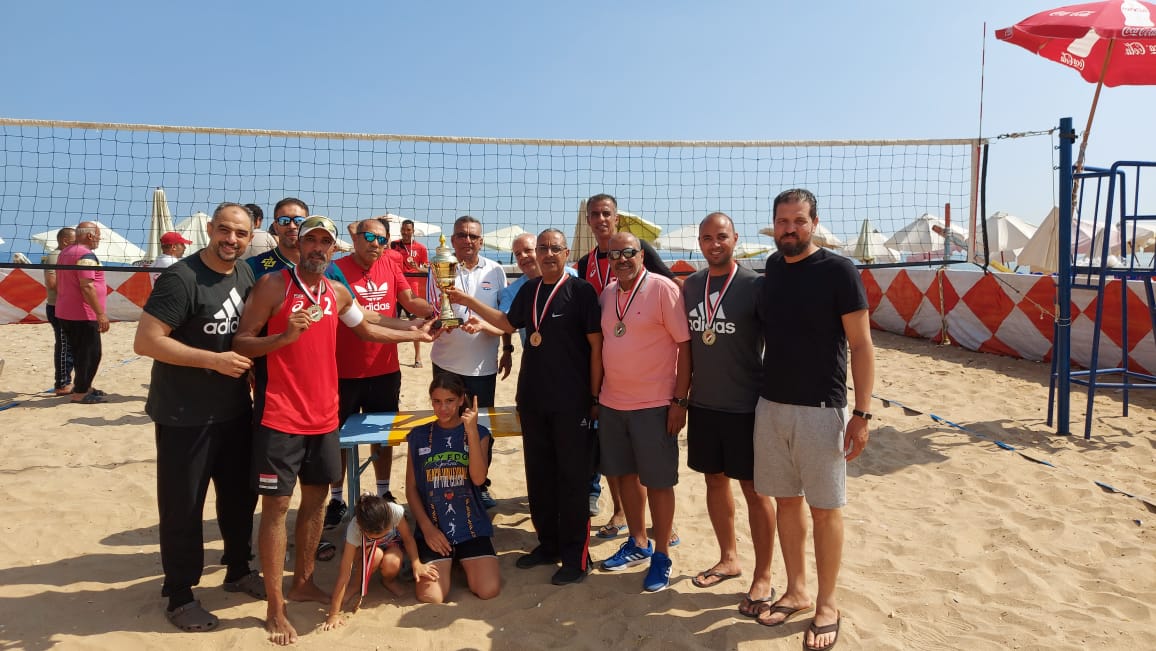 التعاون للبترول يحصد ذهبية الكرة الطائرة الشاطئية