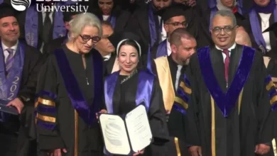 الزميلة دعاء الهلالي تحصل على درجة الماجستير