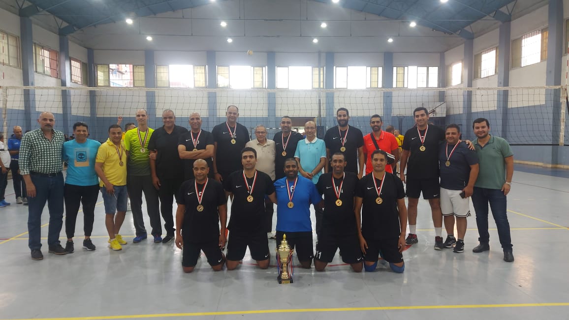 جاسكو تفوز بذهبية الكرة الطائرة (40 عام) بأولمبياد الشركات