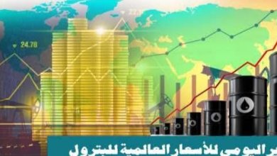 التقرير اليومي لأسعار البترول العالمية