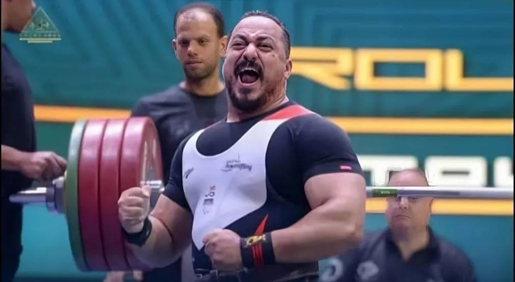 ابن بتروتريد محمود صبري يحصد برونزية العالم في رفع الأثقال البارالمبية 