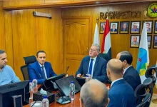 جانب من زيارة وزير البترول لشركة رشيد للبترول