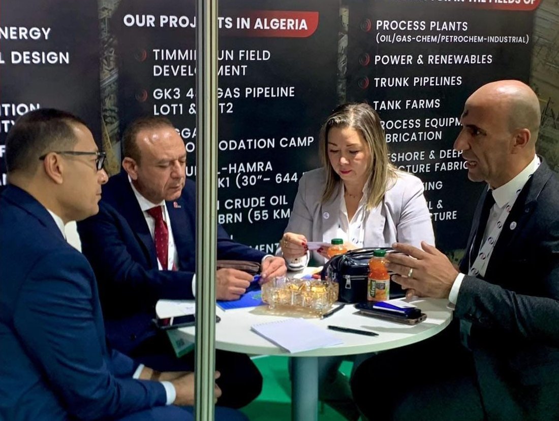مشاركة مميزة لبتروجيت في فعاليات معرض " NAPEC 2025 " بالجزائر
