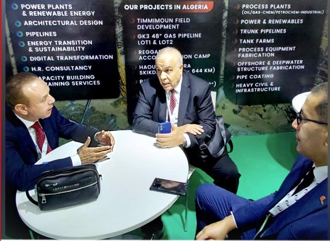 مشاركة مميزة لبتروجيت في فعاليات معرض " NAPEC 2025 " بالجزائر