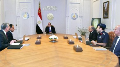 اجتماع موسع بين الرئيس السيسي ورئيس الوزراء ووزيري الكهرباء والبترول لبحث مشروعات الطاقة